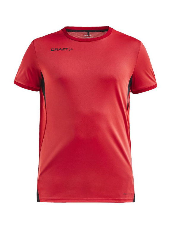 Craft Sport-Tshirt Pro Control Impact (leicht, atmungsaktiv) rot Herren